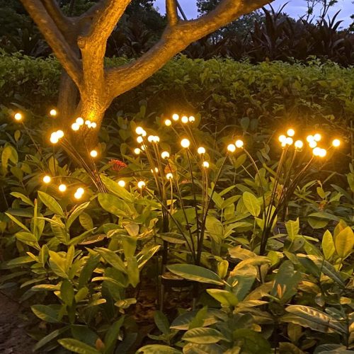 Solarno LED ukrasno drvo – 2 kom
