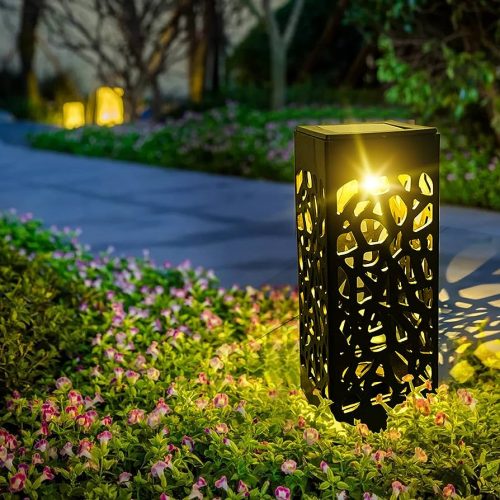 Solarna lampa Square – 4 kom