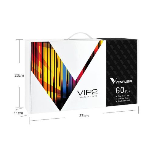 Venalisa VIP2 veliki set 60 UV/Led gel lakova, boje 31-90