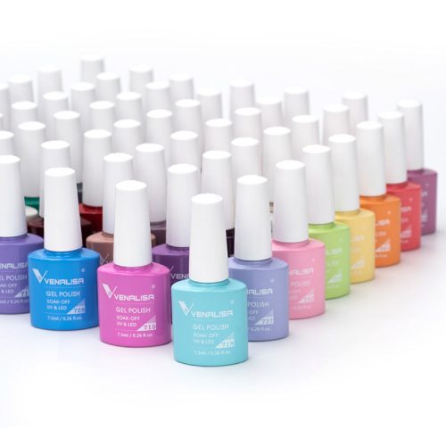 Venalisa VIP3 veliki set 60 UV/Led gel lakova, boje 701-760