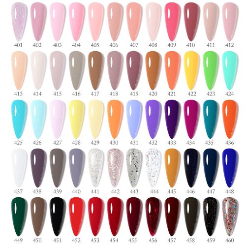 Venalisa VIP4 veliki set 60 UV/Led gel lakova, boje 401-460