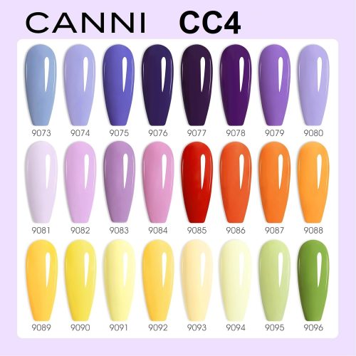 Set 24+6 UV/Led gel lakova Canni CC2-CC6