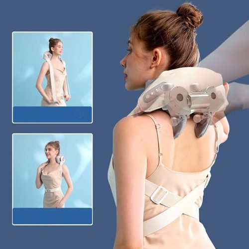 Šijacu masažer sa funkcijom stiskanja i grejanjem