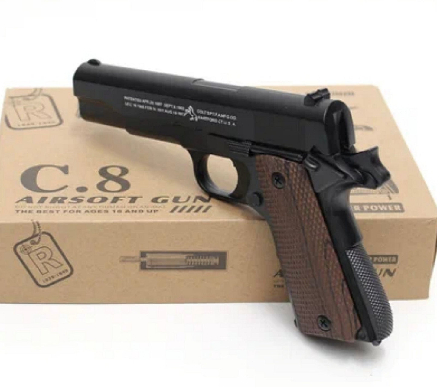 Metalna Replika C8 i Polumetalna C19+ | 500 kuglica