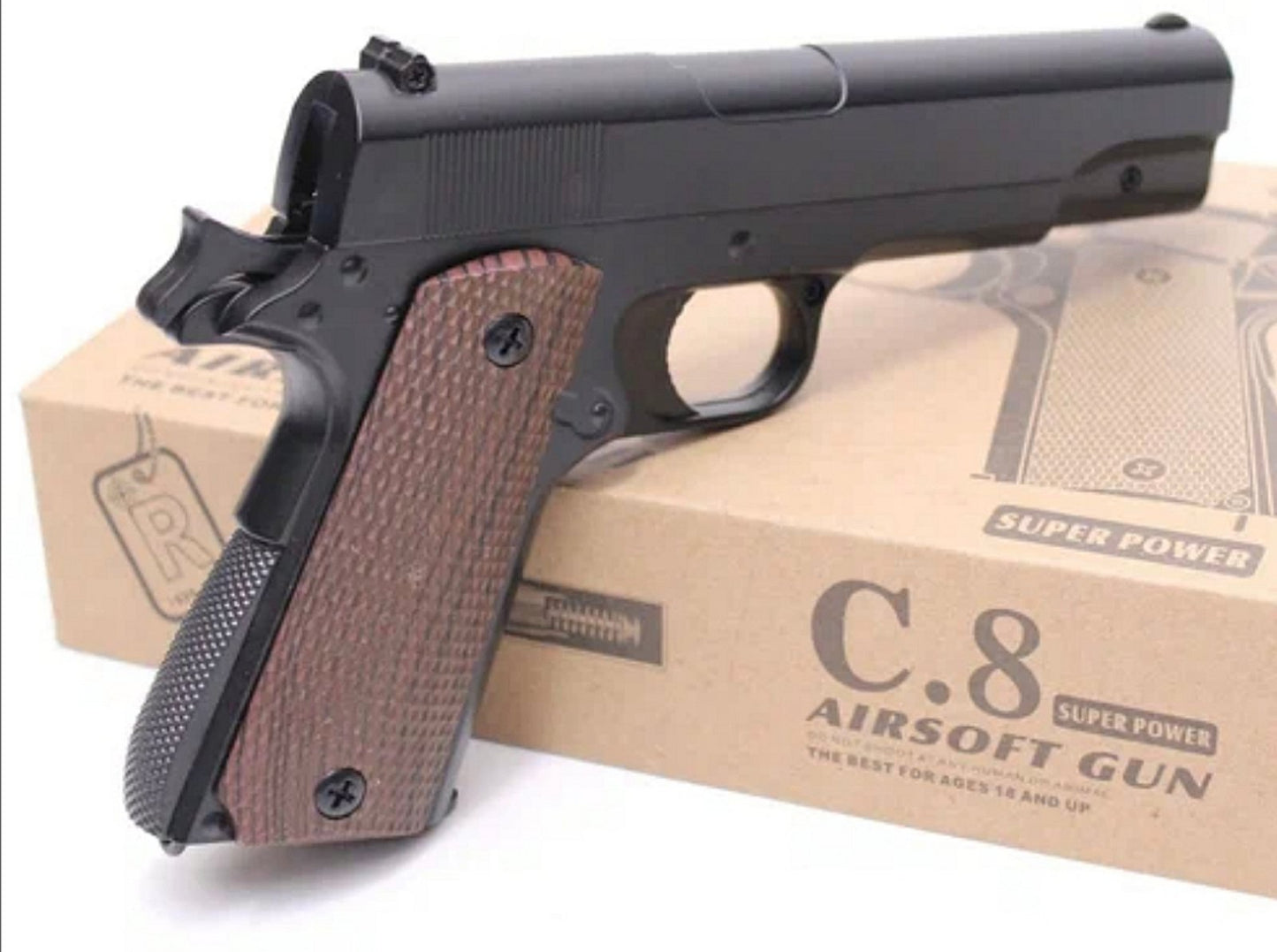 Metalna Replika C8 i Polumetalna C19+ | 500 kuglica