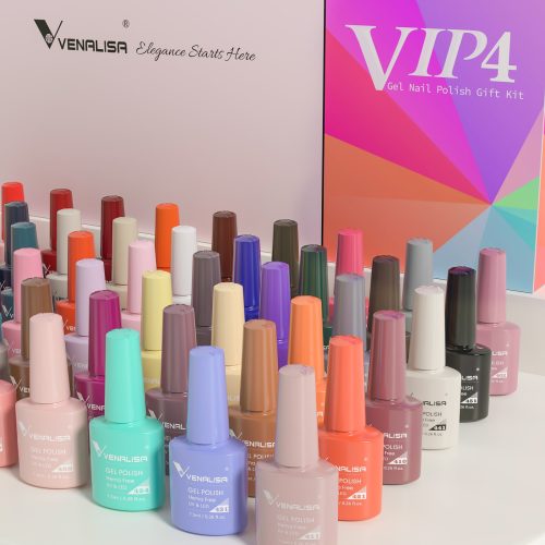 Venalisa VIP4 veliki set 60 UV/Led gel lakova, boje 401-460