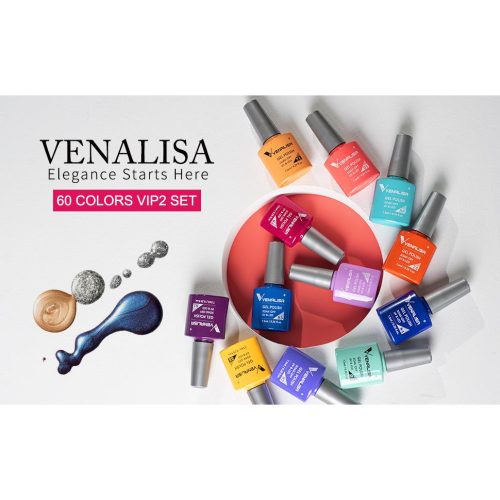 Venalisa VIP2 veliki set 60 UV/Led gel lakova, boje 31-90
