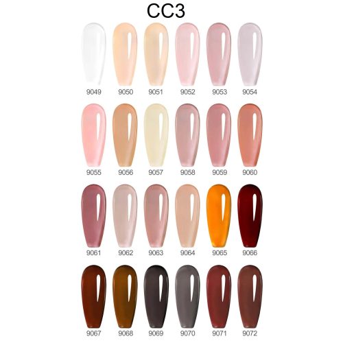 Set 24+6 UV/Led gel lakova Canni CC2-CC6