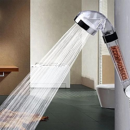 Tuš glava sa LED svetlom i anjonskim kuglicama