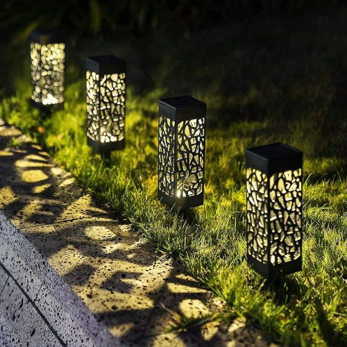Solarna lampa Square – 4 kom