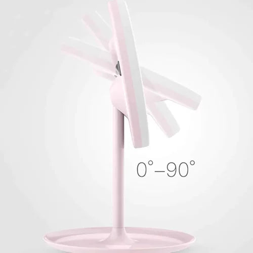 Ogledalo za šminkanje sa LED osvetljenjem i postoljem