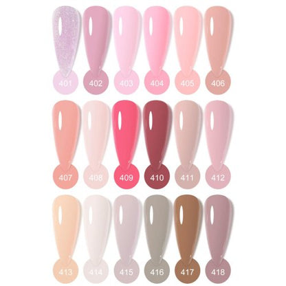 Venalisa VIP4 veliki set 60 UV/Led gel lakova, boje 401-460