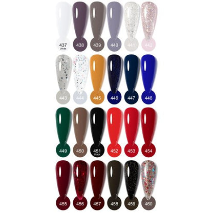 Venalisa VIP4 veliki set 60 UV/Led gel lakova, boje 401-460