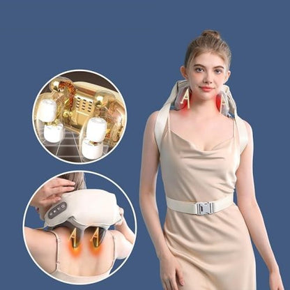 Šijacu masažer sa funkcijom stiskanja i grejanjem