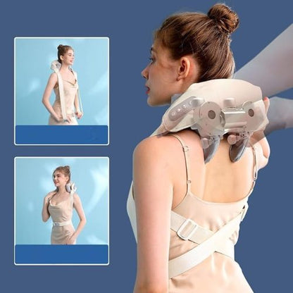 Šijacu masažer sa funkcijom stiskanja i grejanjem