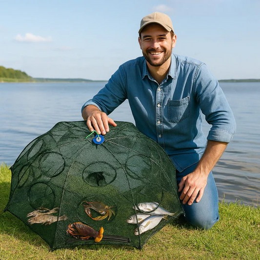 Sklopiva mreža za ribolov – 20 ulaza