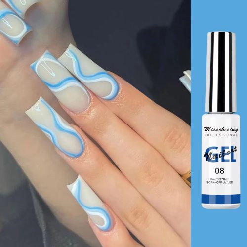 Gel za nail art MISSCHEERING 12 kom/8ml