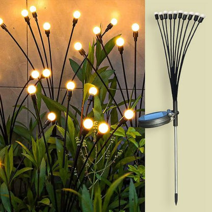 Solarno LED ukrasno drvo – 2 kom