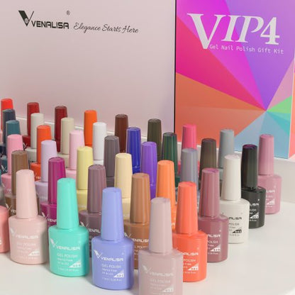 Venalisa VIP4 veliki set 60 UV/Led gel lakova, boje 401-460